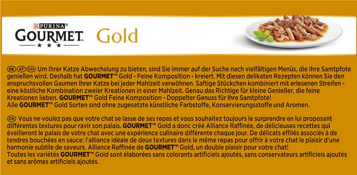 Produktbild Gourmet Gold Feine Kompositionen (Adult, 8 Stk., 680 g)
