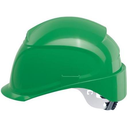 Uvex Safety, Kopfschutz, Schutzhelm uvex airwing B-S-WR 9762431 grün mit Lüftungen