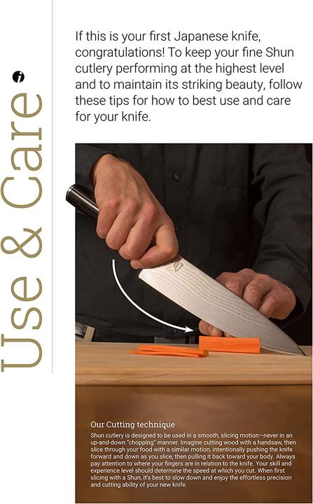 Actual product image Kai Shun Santoku (14 cm)