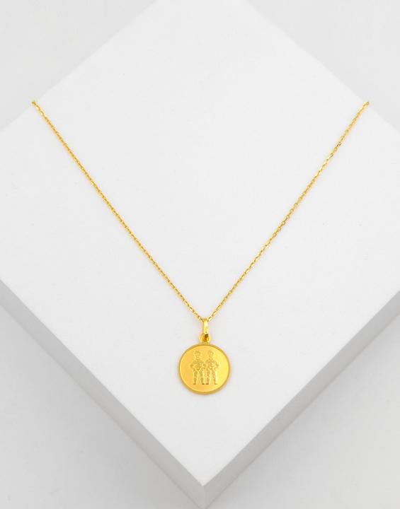 Produktbild Muau Zwillinge (750/18K Gelbgold)