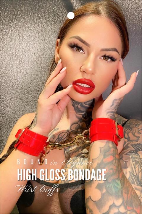 Actual product image Kinky Diva Menottes Rouge