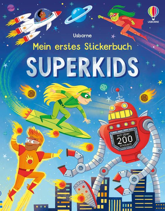 Actual product image My first sticker book: Superkids