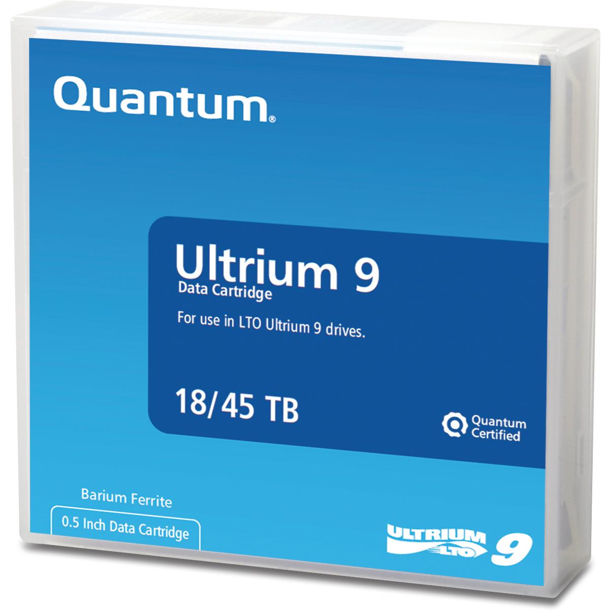 Quantum LTO-9 (LTO-9 Ultrium, 18000 GB), Unità a nastro + Cartucce dati