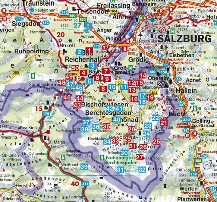 Actual product image Wanderführer / Berchtesgadener Land (German, Heinrich Bauregger, 2022)