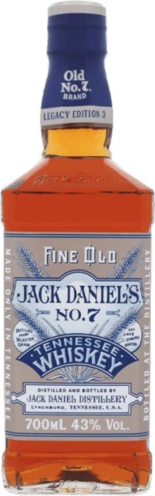 Immagine prodotto Jack Daniel's Old No. 7 Tennessee Whisky Legacy Edition No. 3 con custodia (Miscelato Whisky, 1 x 70 cl)
