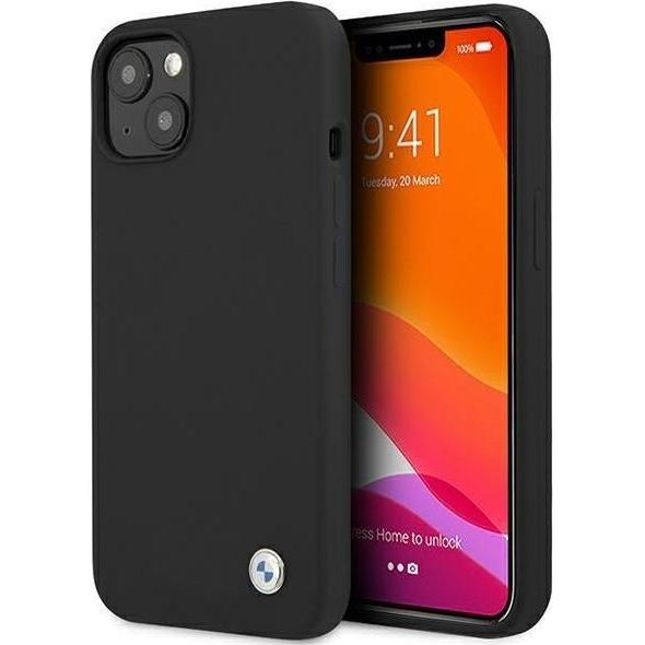 BMW Case for BMHCP13SSILBK iPhone 13 mini 5.4 quot black (Apple iPhone 13 mini), Smartphone Hülle, Schwarz
