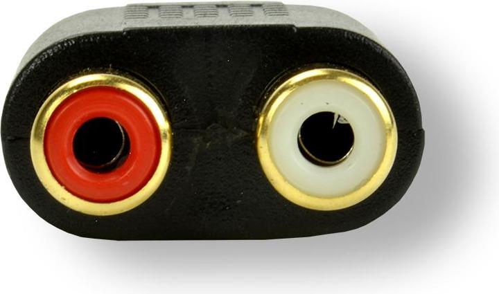 Produktbild MCL Adaptateur JACK 3.5 mâle / 2 x RCA f (Klinkenadapter)