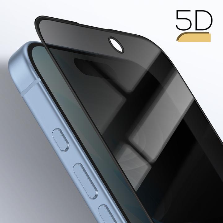 Productafbeelding Tactical 5D Blickschutz Glas iPhone 17 (1 Pcs., Apple iPhone 17)