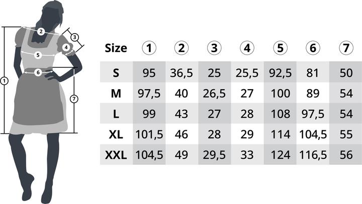 Produktbild tectake Dirndl Wiesn Madl Modell 2 (M)