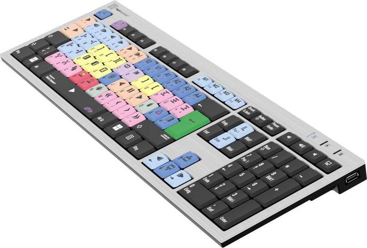Actual product image Logickeyboard Avid Media Composer Slim Line (DE, Cable)