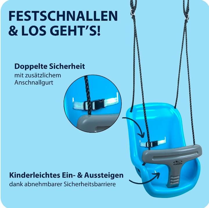 Productafbeelding Hudora Baby Schommel Blauw