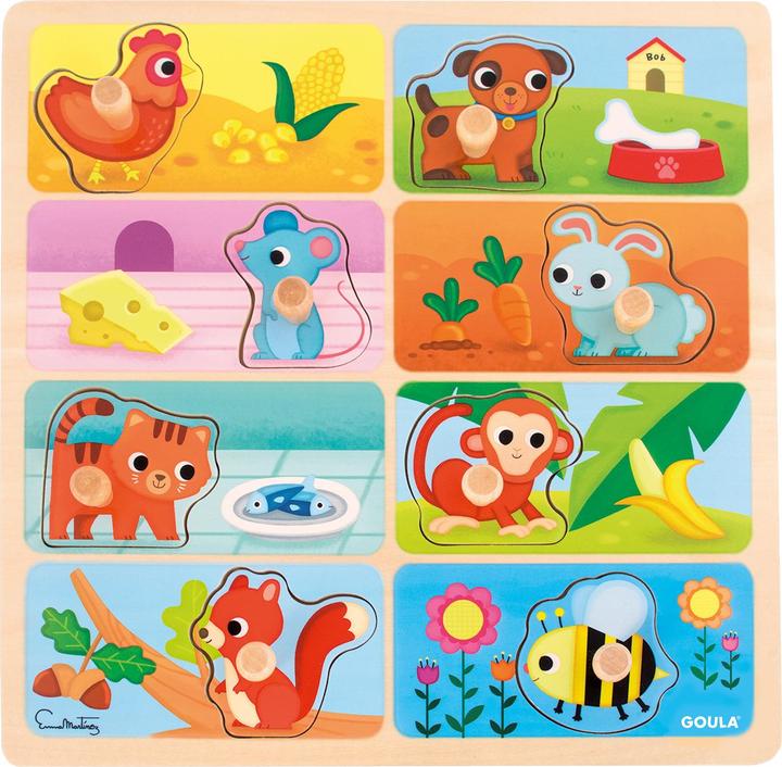 Produktbild Jumbo Lieblingsessen (Holzpuzzle) (8 Teile)