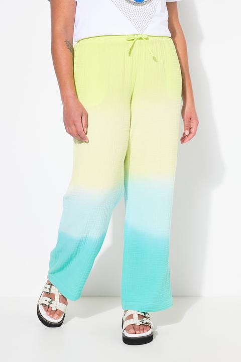 Produktbild Angel of Style Hose, gerades Bein, Musselin, Farbverlauf (48)