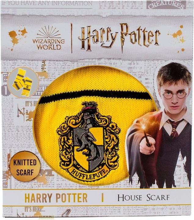 Image du produit Écharpe Hufflepuff Thin Stripes (Boxed) 160 cm