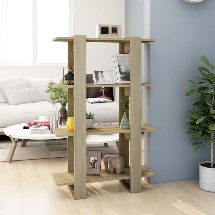 Produktbild vidaXL Bücherregal (80 x 30 x 123.50 cm)