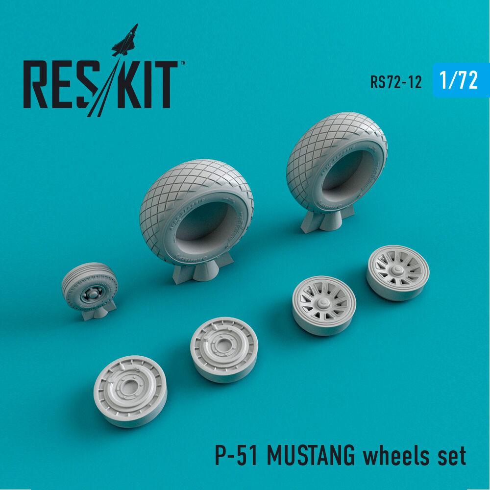 ResKit P-51 Mustang wheels set