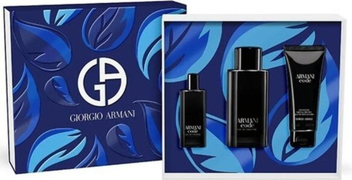 Image du produit Armani Exchange Armani - Code for Men Gift set EDT 125 ml. gel douche 75 ml and miniature EDT 15 ml 125ml (Coffret de parfum)