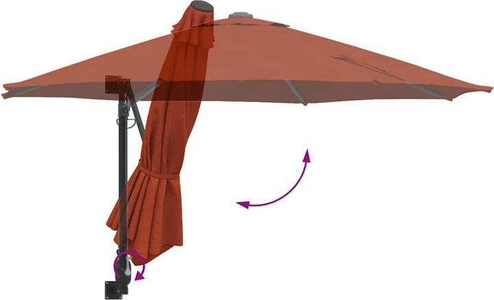 Image du produit vidaXL Garten-Sonnenschirm (2.48 m)