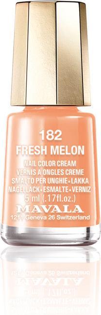 Actual product image Mavala Nail Polish Mini Color 182 Fresh melon (Fresh Melon, colour polish) (Fresh Melon, Colour paint)