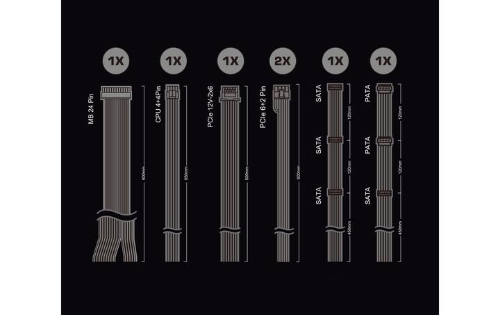 Actual product image AsRock Pro Series PRO-750G 750W ATX 80+ Gold black (750 W)