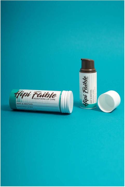 Actual product image Hipi Faible - Lip Balm Mint & Menthol (Lip balm, 6 ml)