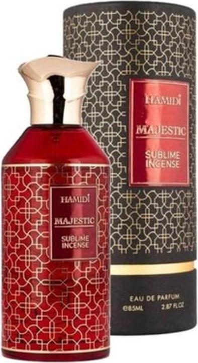 Hamidi Majestic Sublime Incense Eau De Parfum 85ml Unisex (Eau de Parfum, 85 ml)