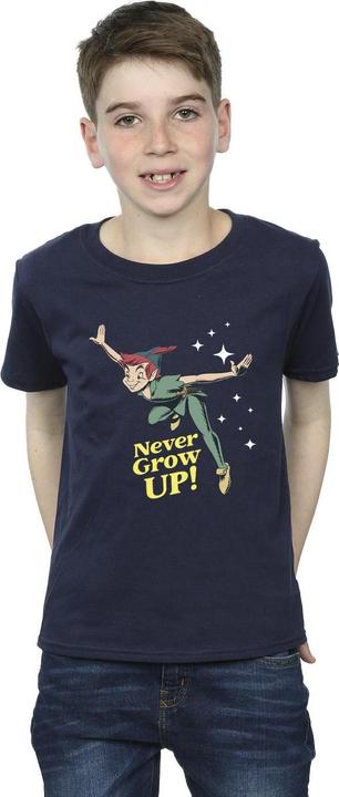 Actual product image Disney Boys Peter Pan Never Grow Up T-Shirt (104)