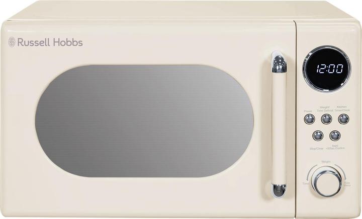 Actual product image Russell Hobbs RHM2044C – Retro Solo Digitale Mikrowelle, 20 L, Creme (20 l)