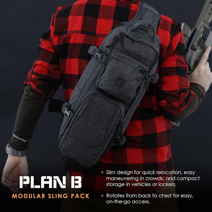 Produktbild Hazard 4 Plan-B Slingbag Grau (17.70 l)