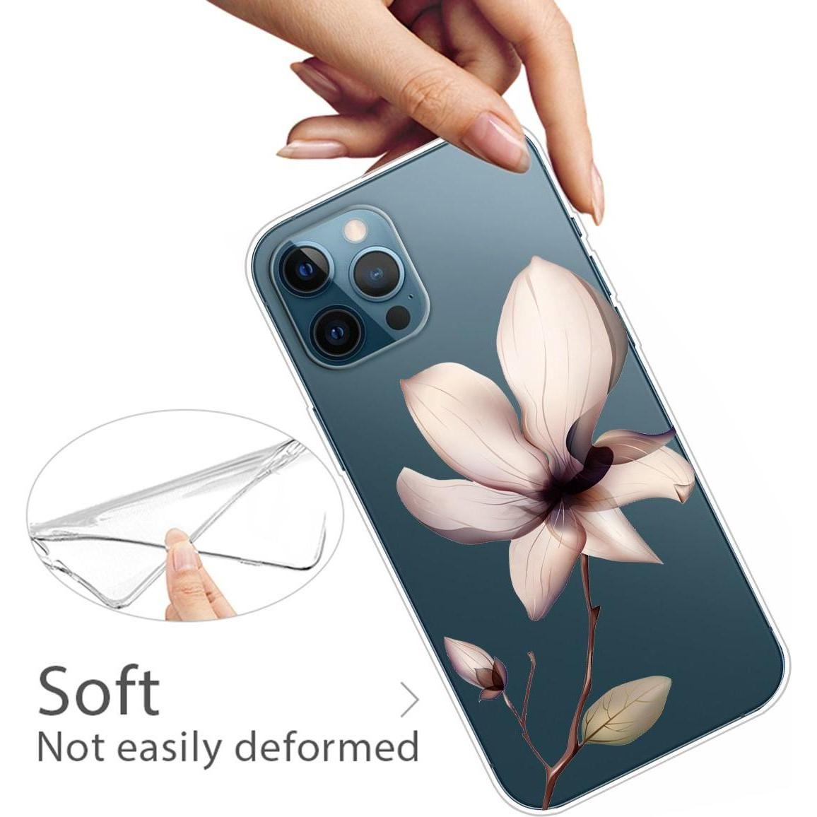 Thumbnail - König Design Hülle Handy Schutz für Apple iPhone 13 Pro Case Cover Tasche Etuis Transparent (Apple iPhone 13 Pro), Smart...