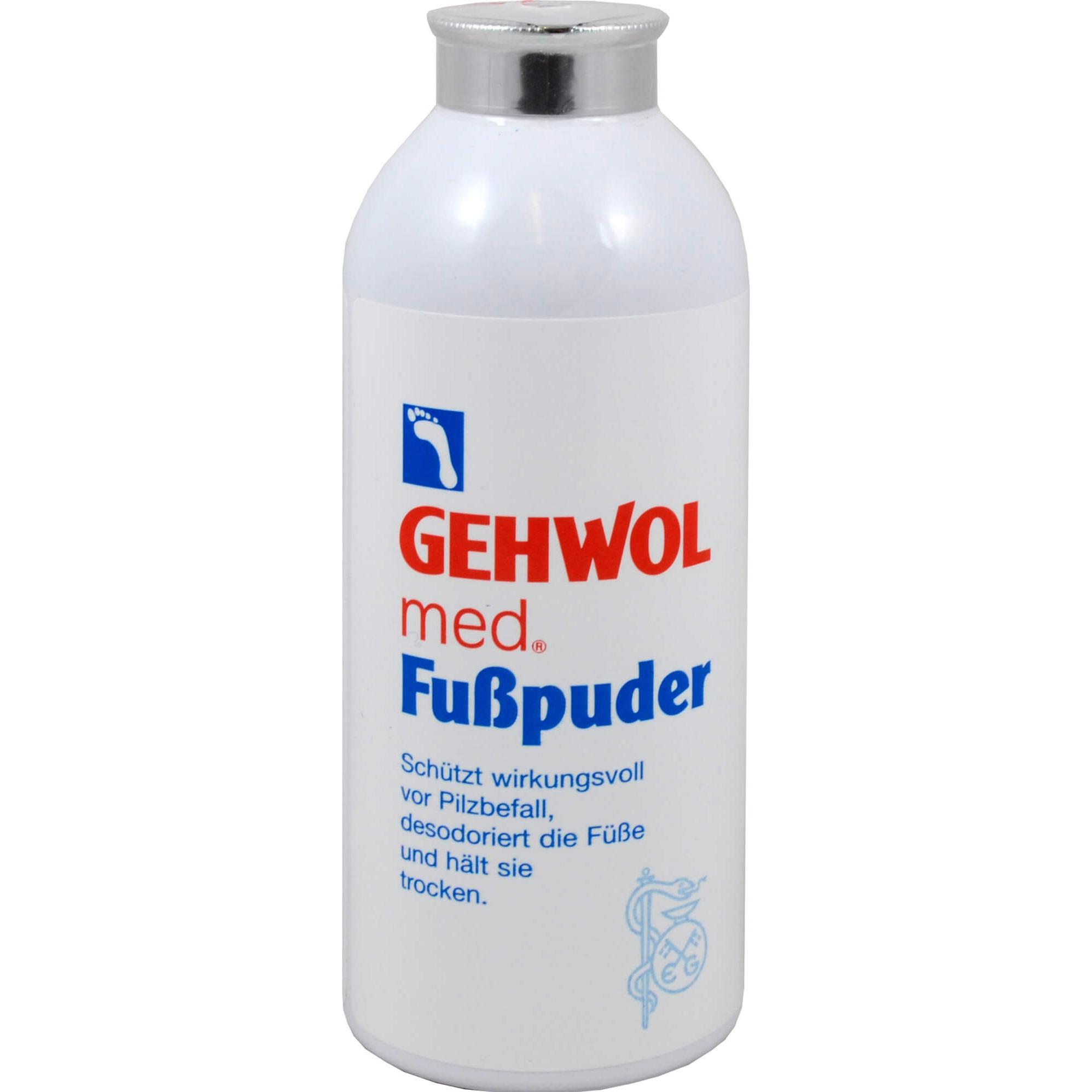 Gehwol, Fusspflegemittel, med Fusspuder 100 g (Fusscrème & Fussgel)