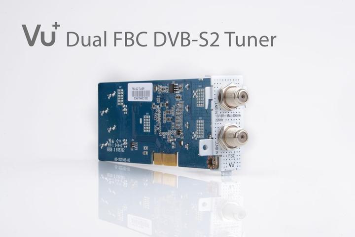 Produktbild Vu+ DVB-S2 /S2X FBC Twin Tuner Duo (8 GB, DVB-S2, CI+-Schacht)