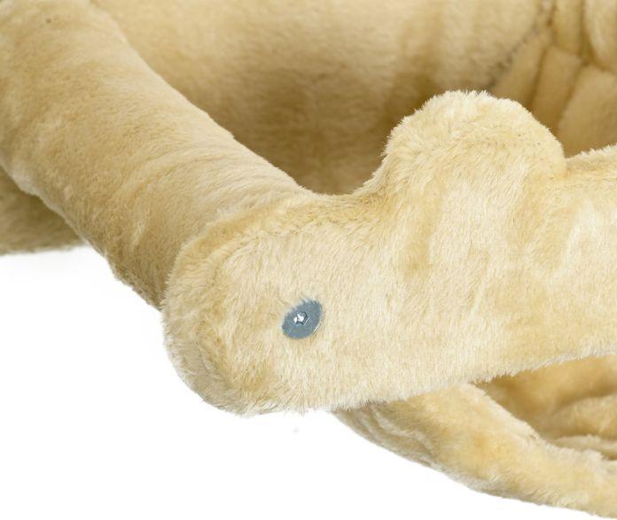 Immagine prodotto Swisshandel24 Parete di arrampicata per gatti 5 pezzi con scale, 2 tiragraffi, piattaforme, amaca, peluche (Beige)