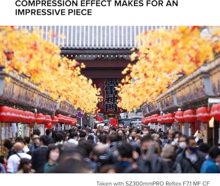 Actual product image Tokina SZ Pro 300mm f/7.1 MF CF Sony E (Sony E, APS-C / DX)