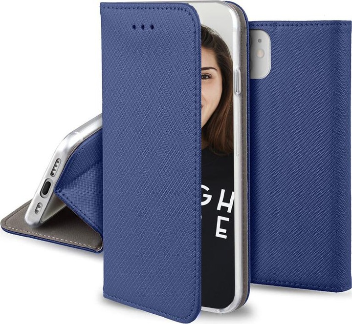 Produktbild OEM Smart Magnet Hülle für Samsung Galaxy S23 FE navy blau (Samsung Galaxy S23 FE)