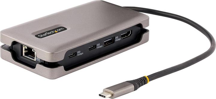 StarTech com DKT31CH2CPD3, Avec fil, USB 3.2 Gen 2 (3.1 Gen 2) Type-C, 100 W, 10,100,1000 Mbit/s, Gr (USB-A, 2 Ports)