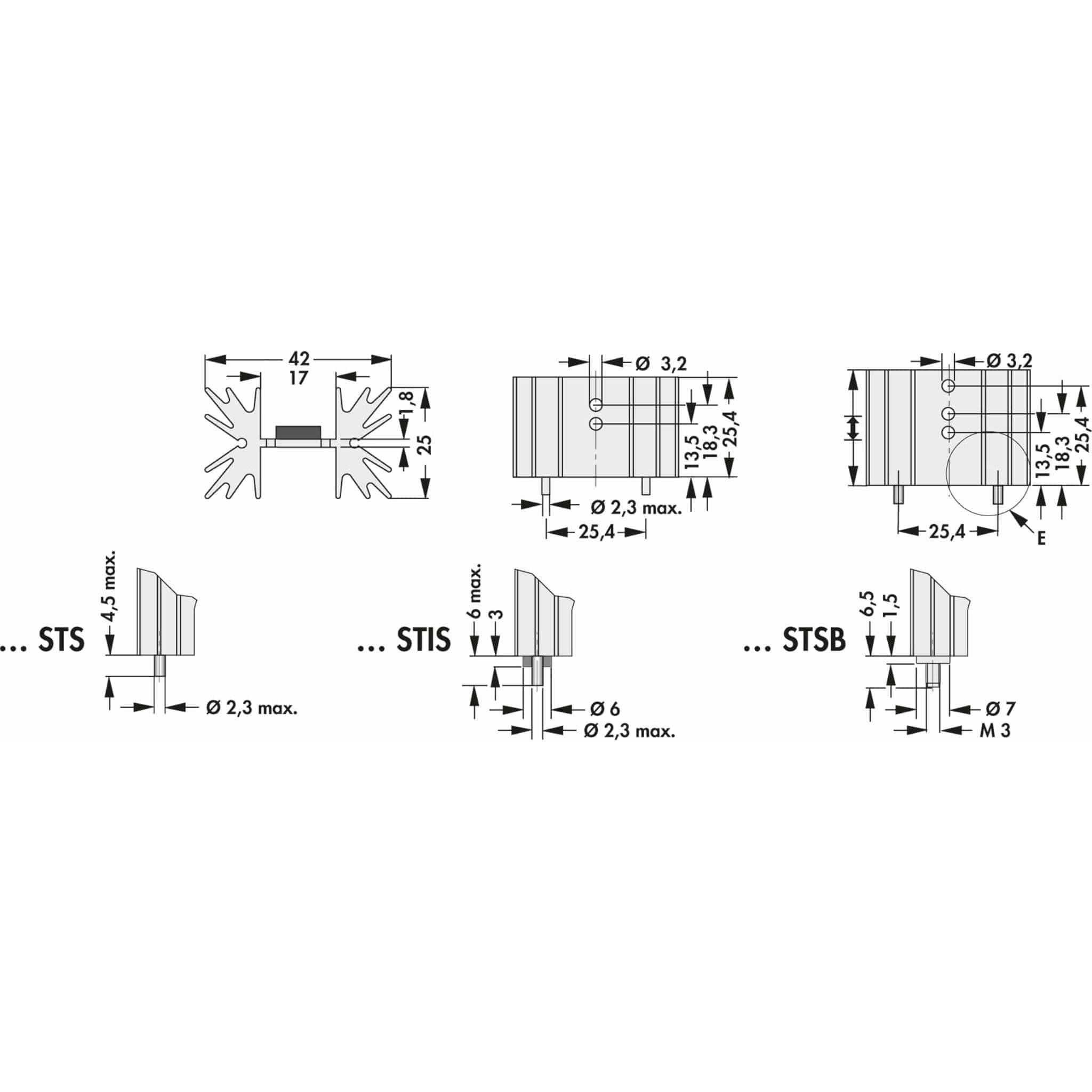 Thumbnail - Fischer Elektronik Kühlkörper, SK 129 25,4 STS, Leiterkartenkühlkörper, schwarz, Aluminium, GPU Wasserkühler