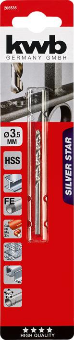 Actual product image kwb SILVER STAR HSS Twist Drill (3.5 millimetres)