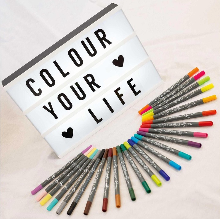 Produktbild Online Callibrush Pen Double Tip (Mehrfarbig, 24 x)