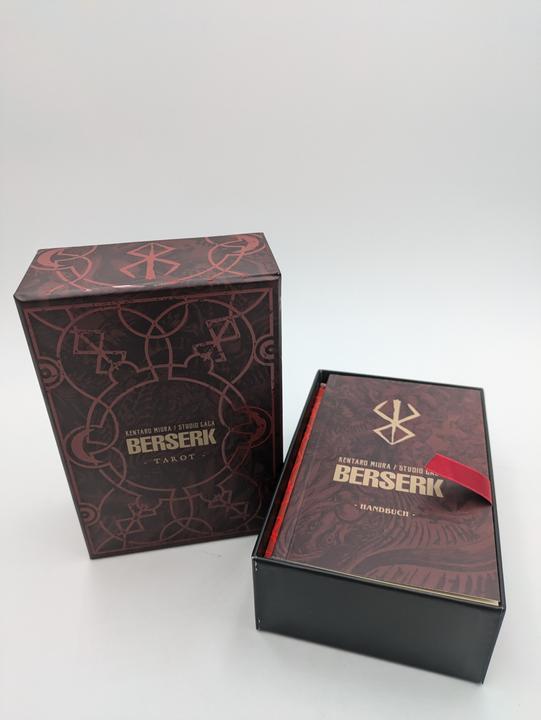 Actual product image Panini Berserk Max 21 - Tarot-Edition (German, Alice Mastroleo, Kentaro Miura, Kouji Mori, Studio Gaga, 2025)