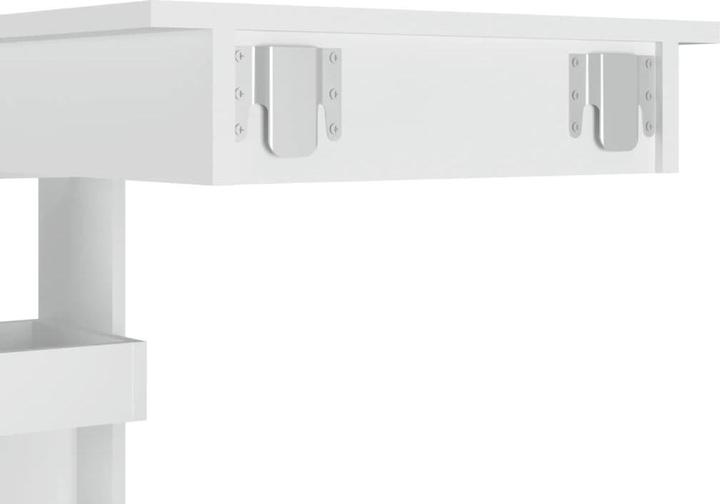 Produktbild vidaXL Wand-Bartisch Artisan-Eiche 102x45x103,5 cm Holzwerkstoff