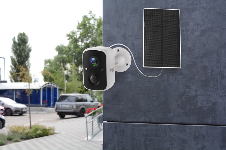 Produktbild Technaxx Outdoor IP-Kamera, Solar, Nachtsicht, FullHD (2560 x 1440 Pixels)