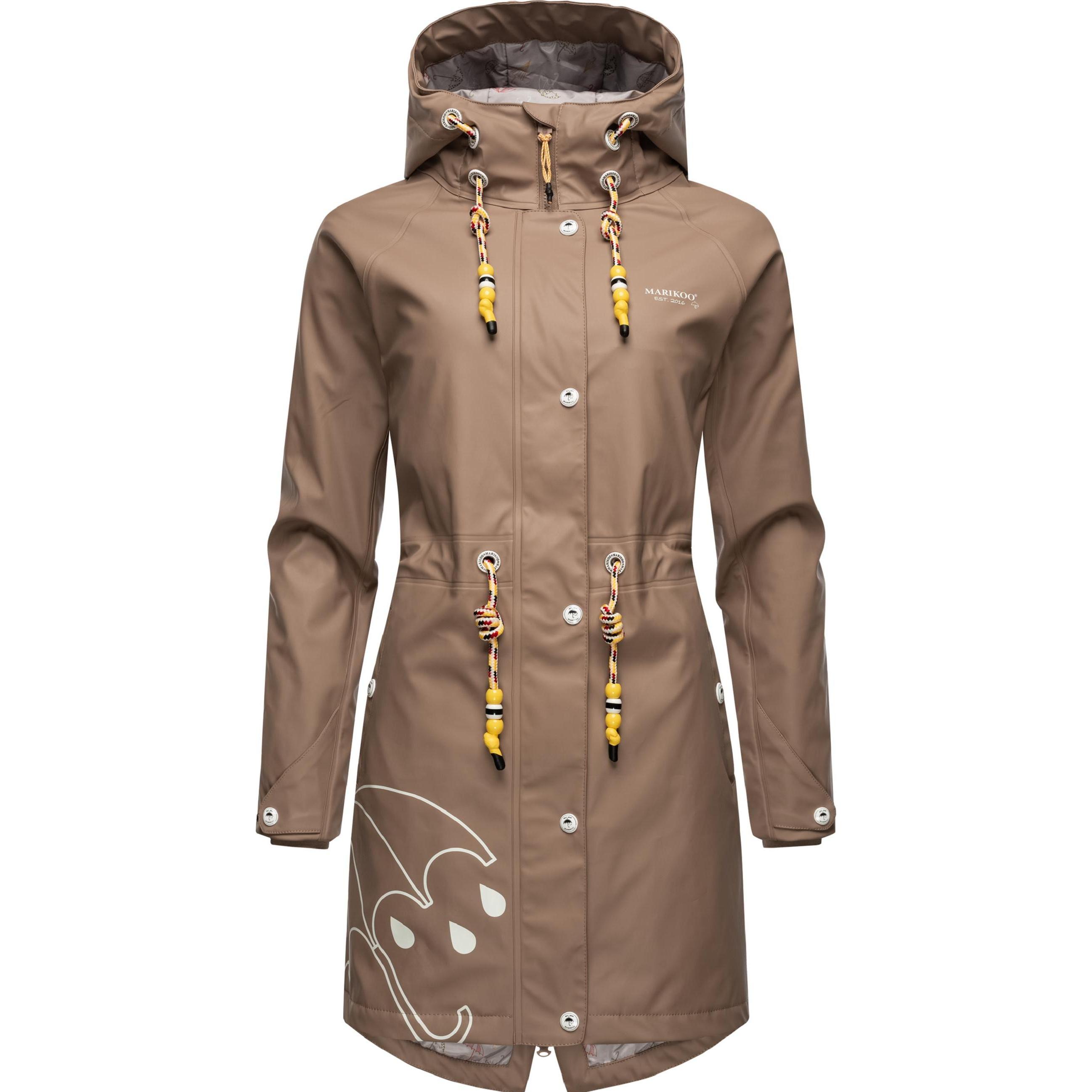 Marikoo, Damen, Jacke, Dancing Umbrella (M), Braun, M
