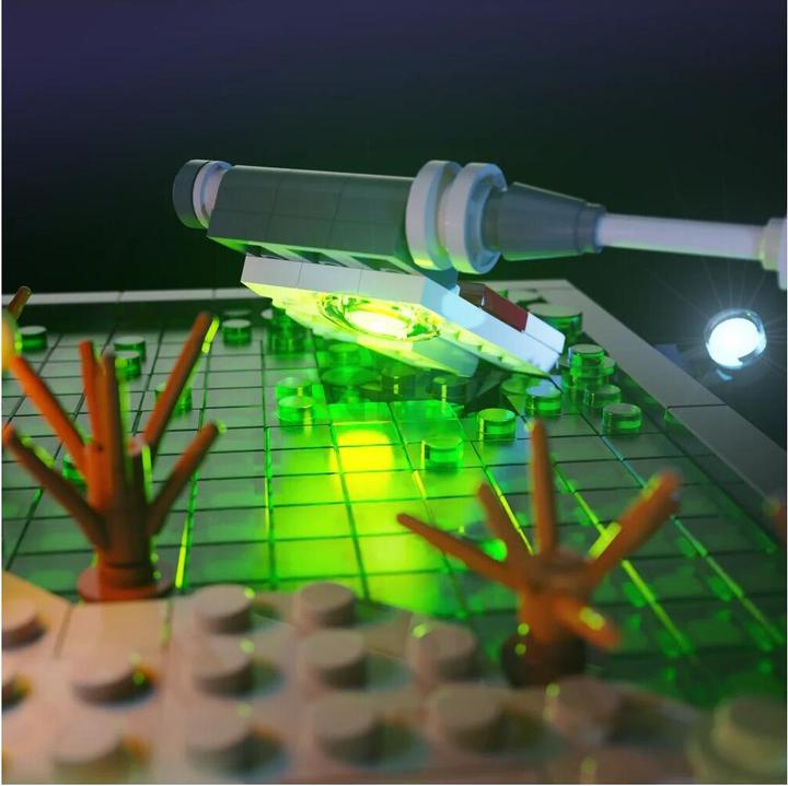 Produktbild Light my bricks LMB 2.0 LED Licht Set für LEGO® 75330 Jedi Training auf Dagobah Diorama