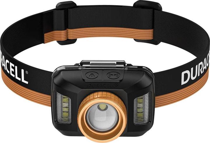 Produktbild Duracell DH400 Stirnlampe schwarz orange (400 lm)