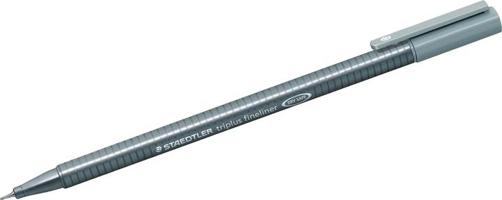 Actual product image Staedtler Triplus Fineliner 334 (Silver grey, 1 x)