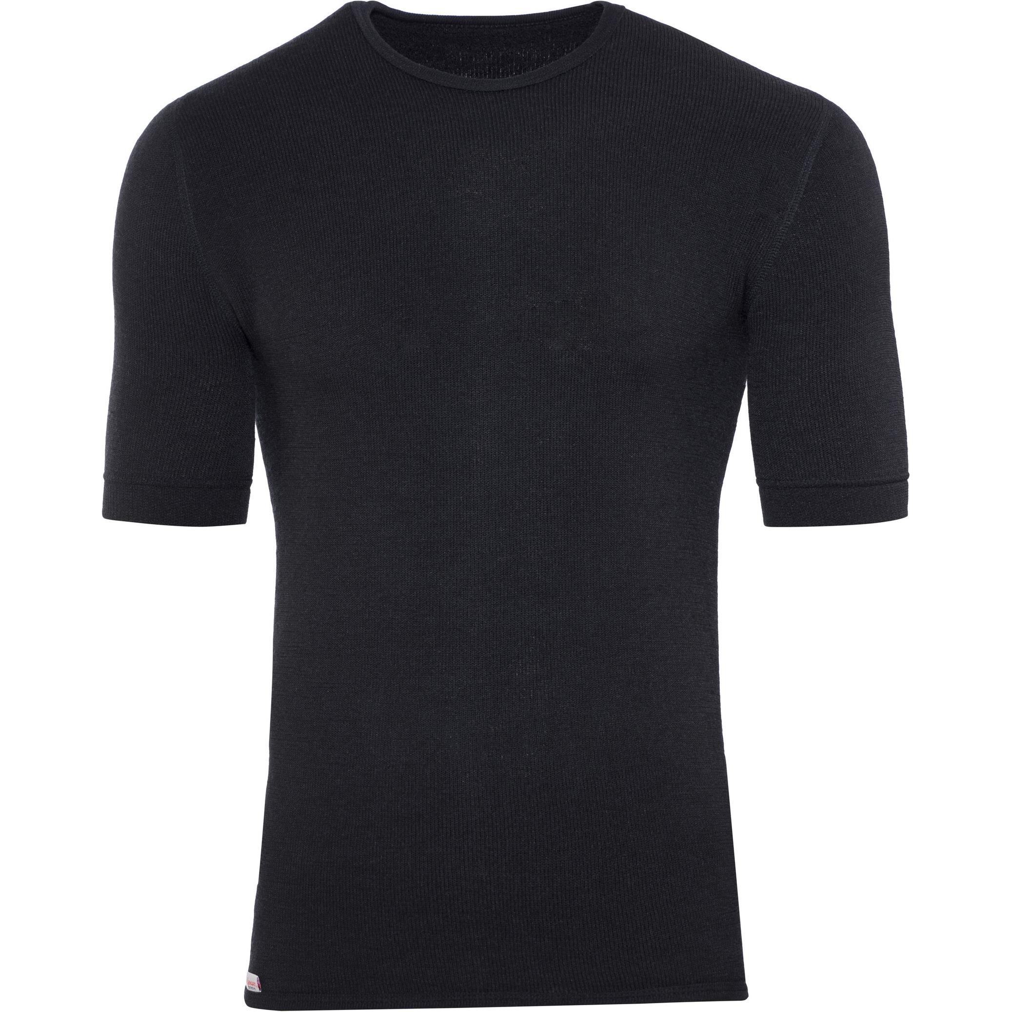 Woolpower, Unisex, Funktionsshirt, 200 T-Shirt Unisex (3XL), Schwarz, 3XL