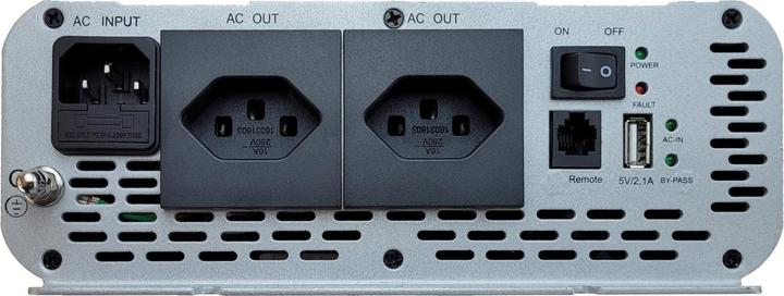 Immagine prodotto Noqon NST2512 2500W/12V inverter a onda sinusoidale con NVS e funzione UPS