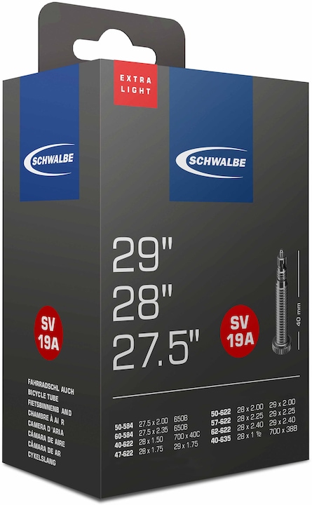 Actual product image Schwalbe Extra Light (Presta (SV), 27.5", 27.50 mm)