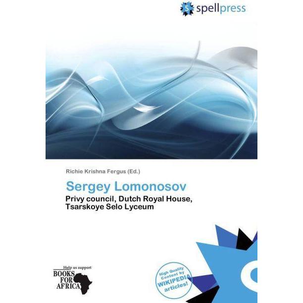 Sergey Lomonosov, Fachbücher von Richie Krishna Fergus
